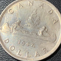 1947 Canadian Silver Maple Leaf Version Coin – EF Polished Condition