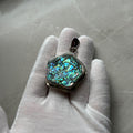 925 Sterling Silver Abalone Shell Pendant