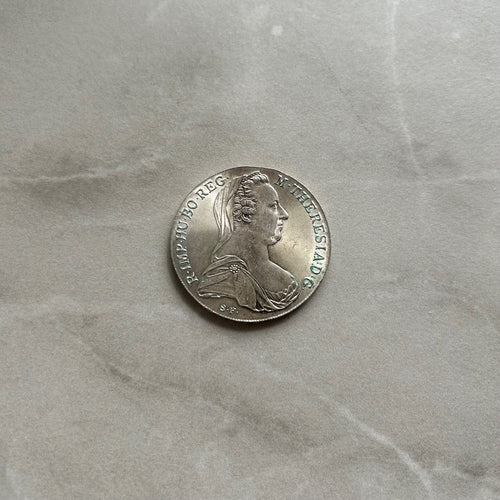1790 Maria Theresa Thaler .833 Silver Restrike Coin