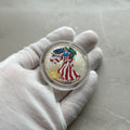 2000 American Silver Eagle 1 oz .999 Silver Dollar (Colorized) – In Capsule